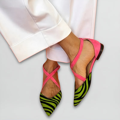 Fenna | Strap Ballet Flats