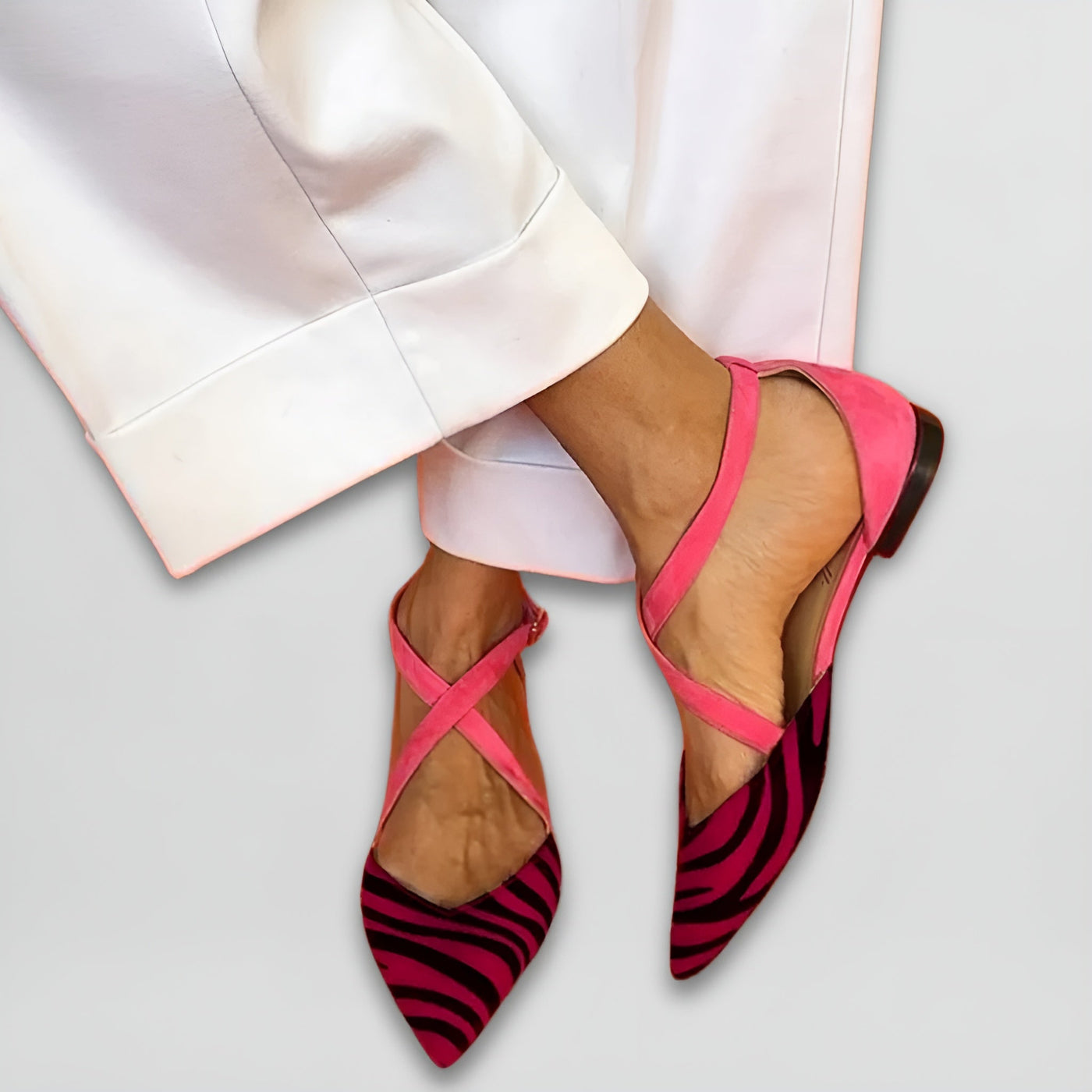 Fenna | Strap Ballet Flats