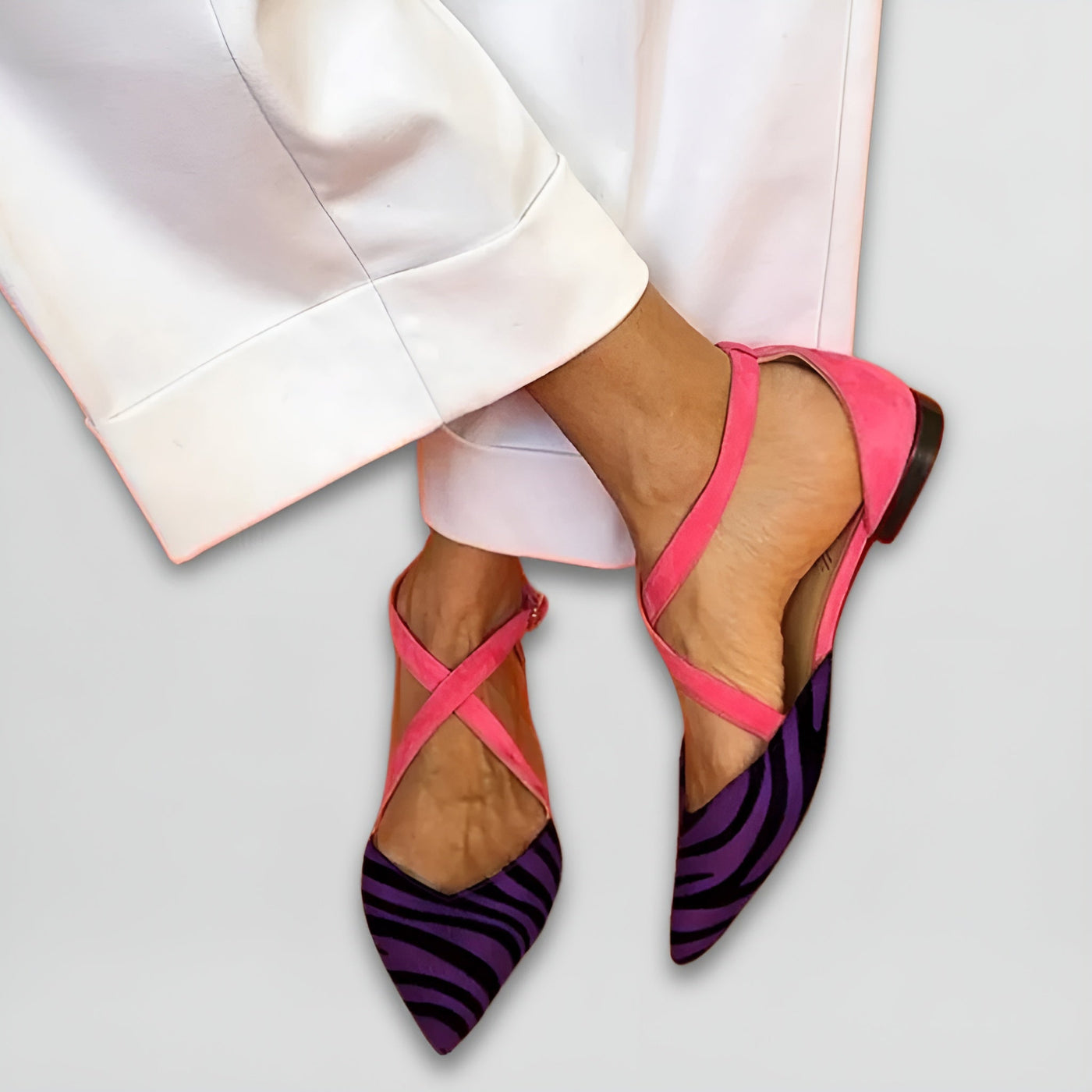 Fenna | Strap Ballet Flats