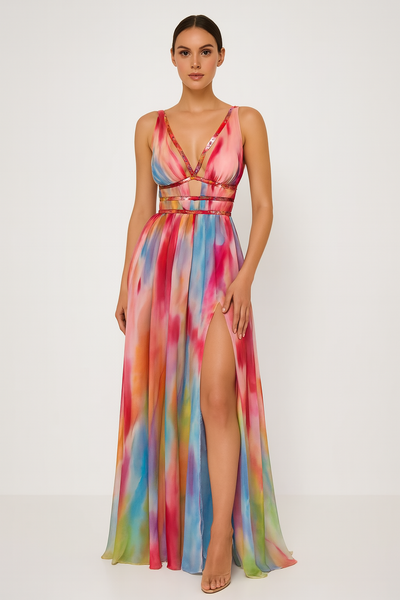 Freya Painted Maxi Dress